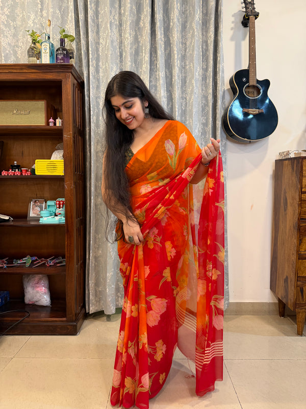 Chiffon Sarees