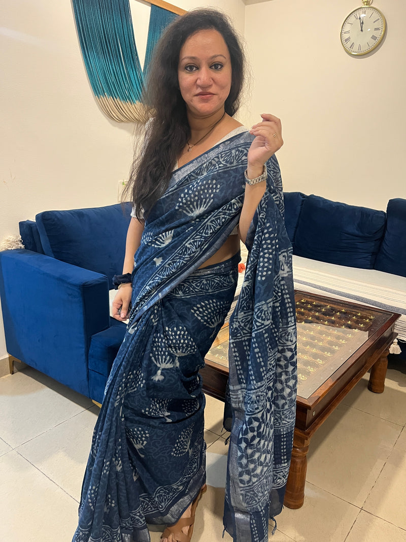 Linen Sarees
