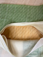 Quirky Linen Cotton Saree - Green Elephants